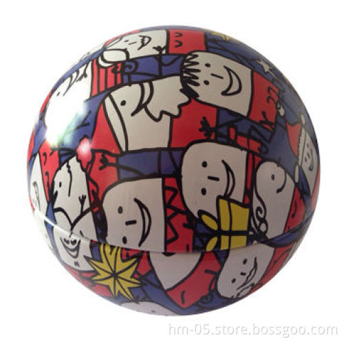 Tin Ball for Christmas Season, Pack Chocolate, Candy, Gift, PMS Printing